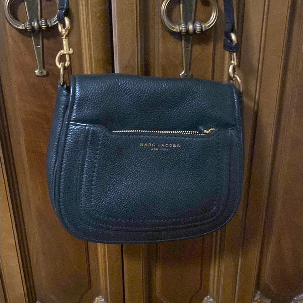 MARC JACOBS M0013049 EMPIRE CITY BLACK GOLD HARDWARE MINI WOMEN'S CROSSBODY BAG